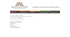 Desktop Screenshot of healthcareheads.com